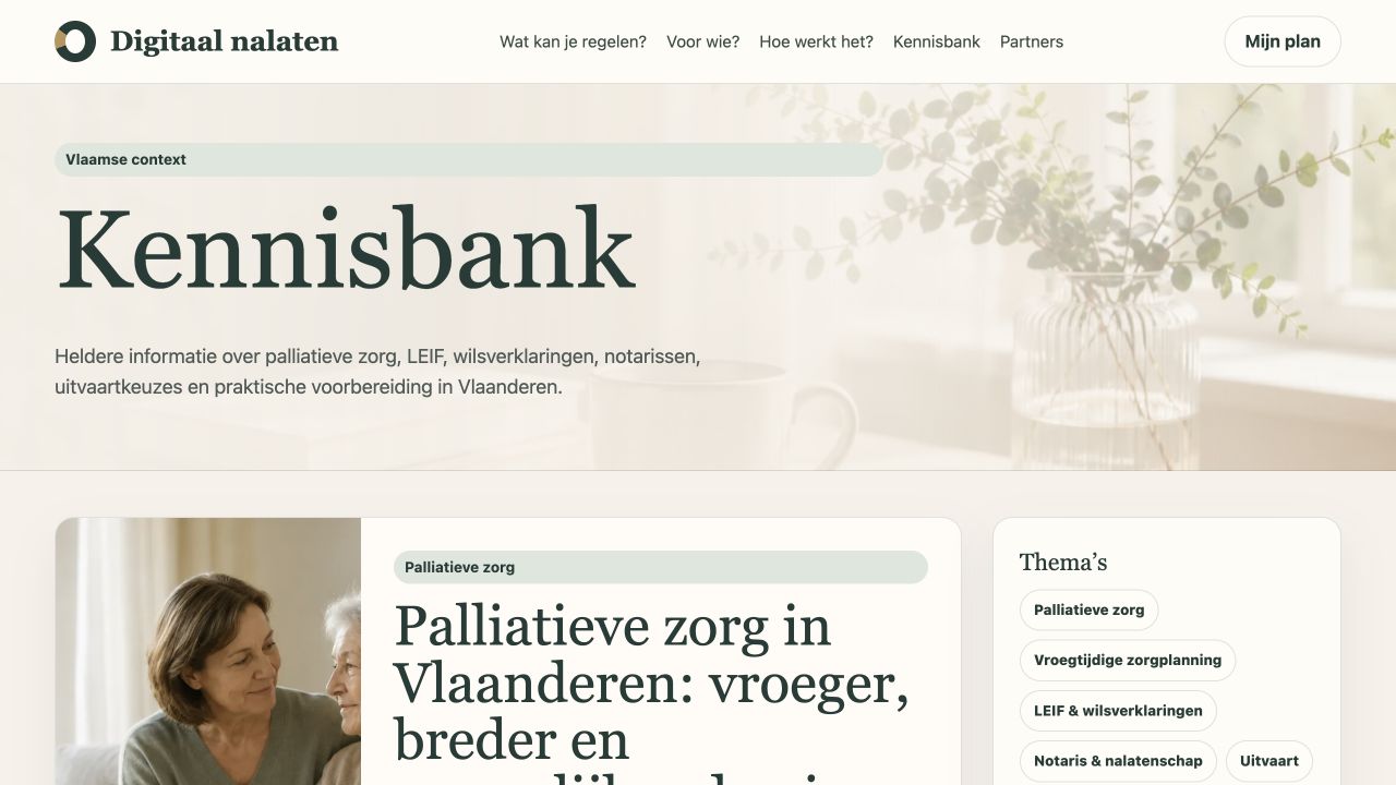 Screenshot: Begrijp je keuzes
